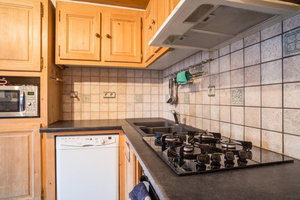 Appartement Spacieux Proche Des Telecabines Et Du Centre Ville Avec Jardin Prive Saint-Gervais-les-Bains Exteriér fotografie