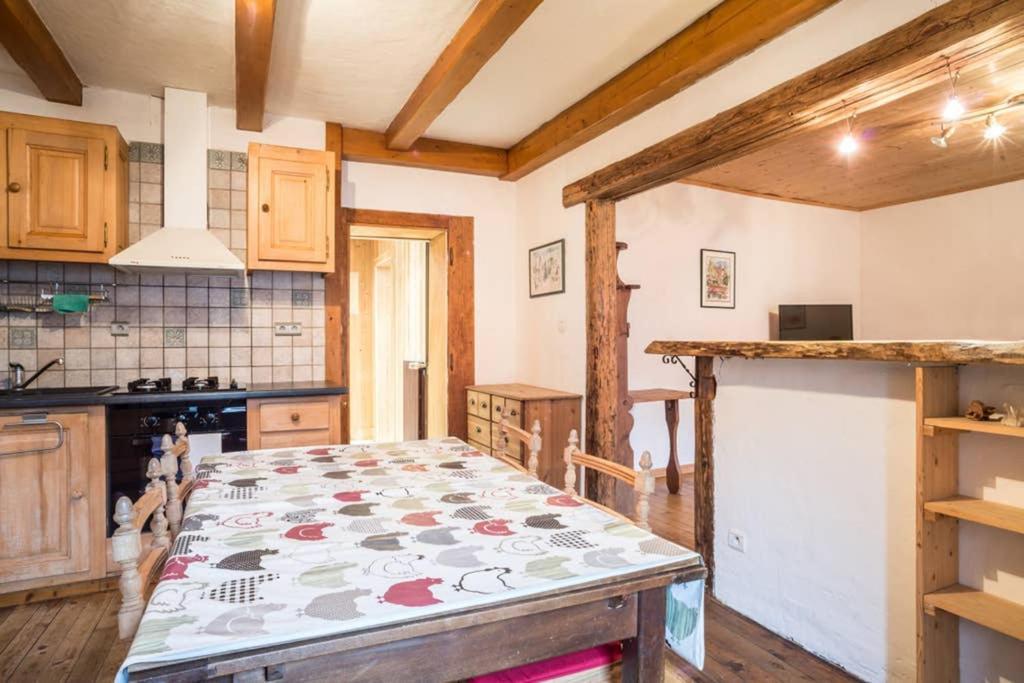 Appartement Spacieux Proche Des Telecabines Et Du Centre Ville Avec Jardin Prive Saint-Gervais-les-Bains Exteriér fotografie