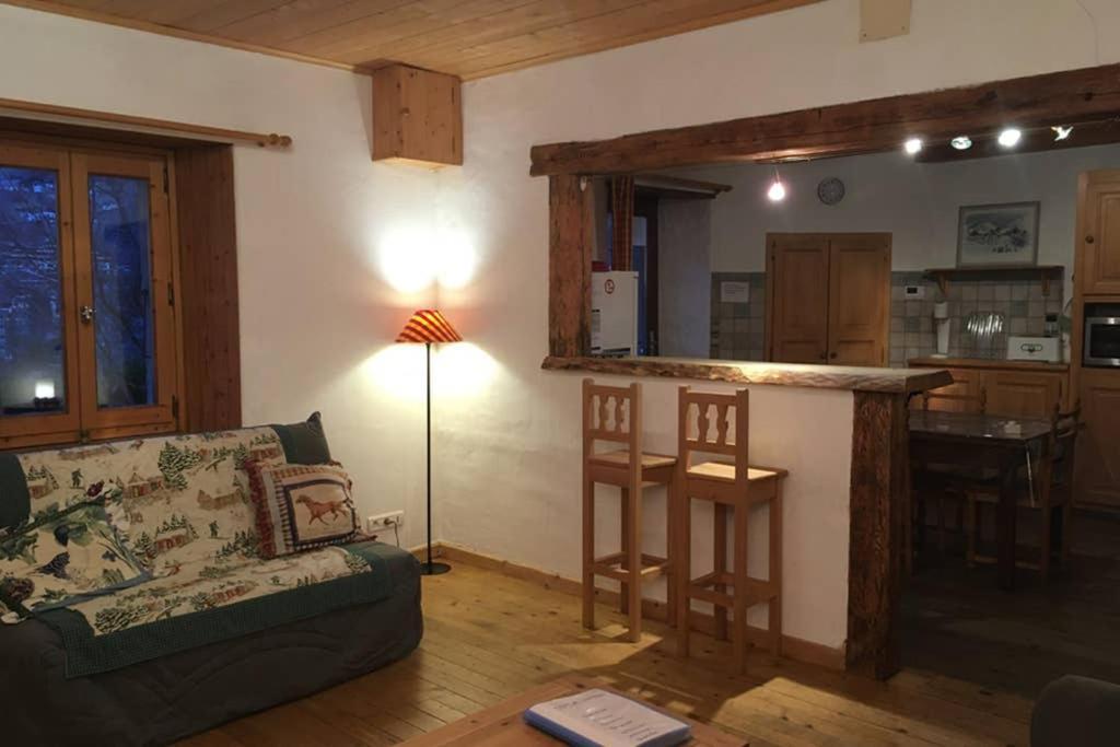 Appartement Spacieux Proche Des Telecabines Et Du Centre Ville Avec Jardin Prive Saint-Gervais-les-Bains Exteriér fotografie