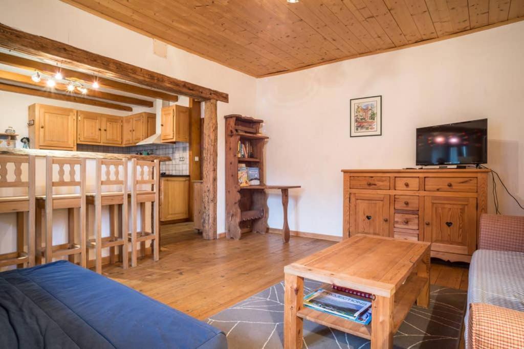 Appartement Spacieux Proche Des Telecabines Et Du Centre Ville Avec Jardin Prive Saint-Gervais-les-Bains Exteriér fotografie