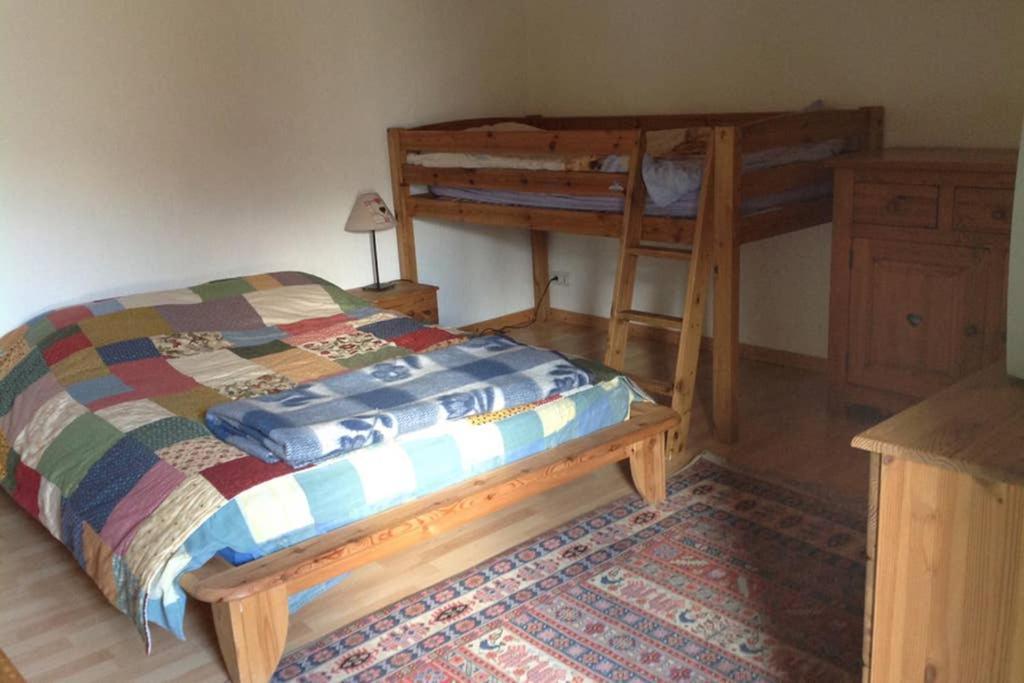 Appartement Spacieux Proche Des Telecabines Et Du Centre Ville Avec Jardin Prive Saint-Gervais-les-Bains Exteriér fotografie