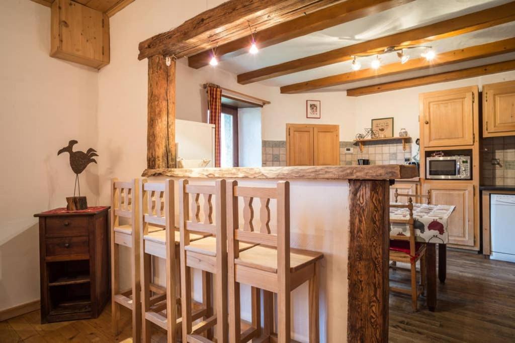 Appartement Spacieux Proche Des Telecabines Et Du Centre Ville Avec Jardin Prive Saint-Gervais-les-Bains Exteriér fotografie