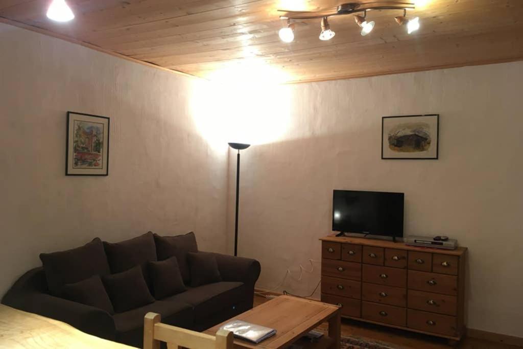 Appartement Spacieux Proche Des Telecabines Et Du Centre Ville Avec Jardin Prive Saint-Gervais-les-Bains Exteriér fotografie